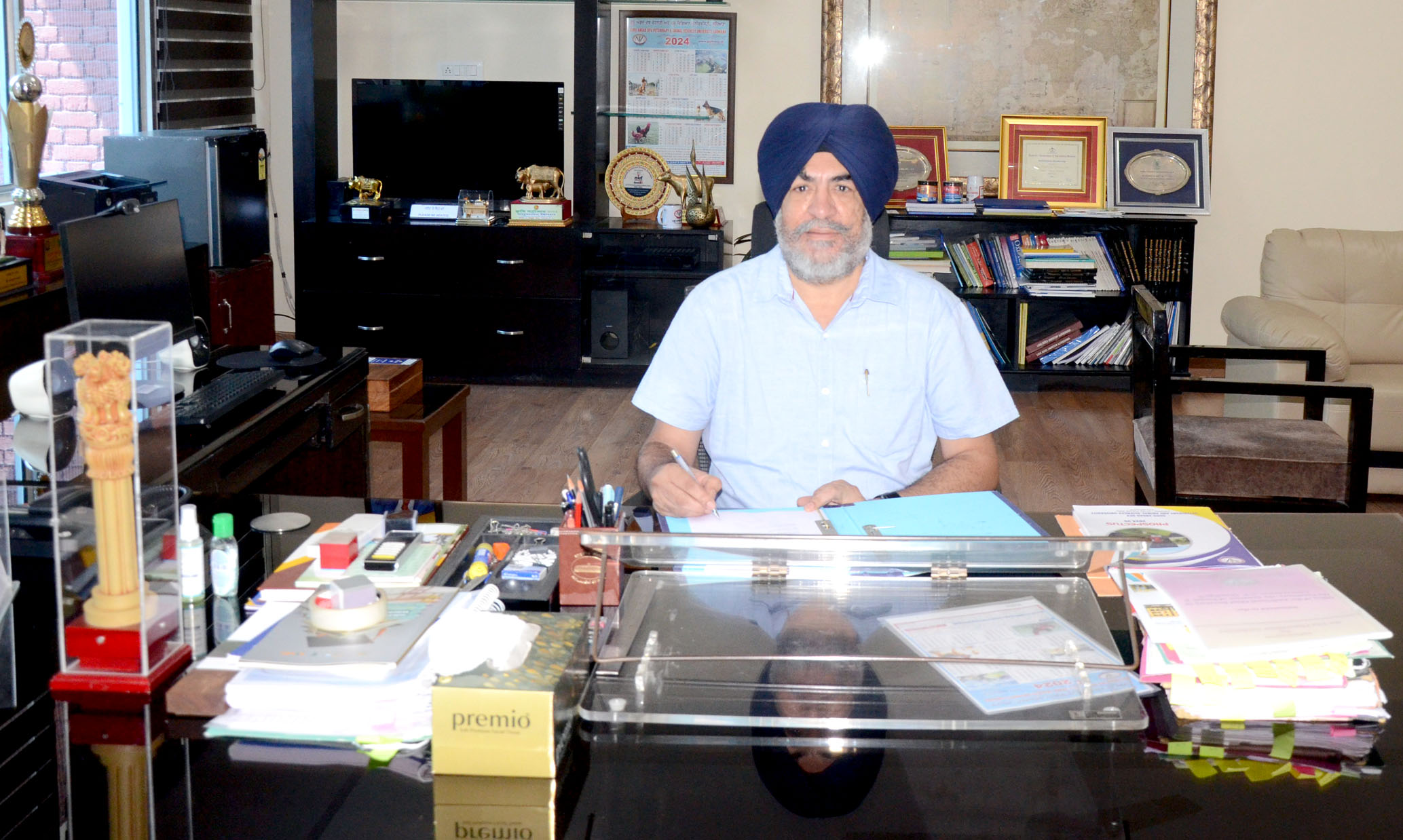 Dr. Jatinder Paul Singh Gill joins as Vice-Chancellor of Vet Varsity
